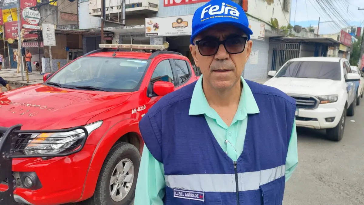 Operação no entorno da Rodoviária de Feira