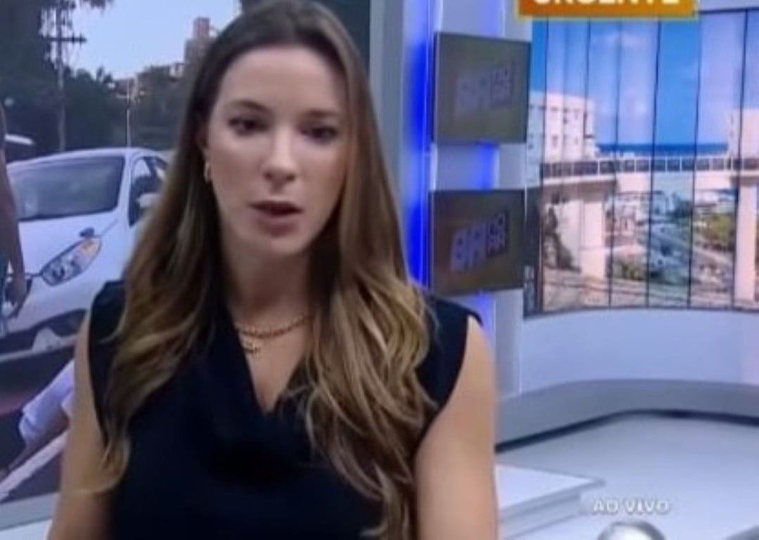 Equipe de reportagem da Record Bahia é agredida ao vivo