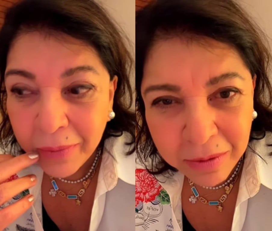 Roberta Miranda se pronuncia após agredir homem em show