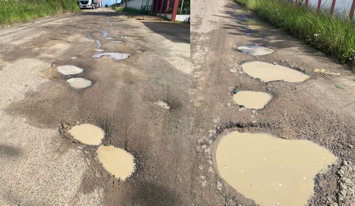 Buracos incomodam moradores de vários bairros de Feira de Santana