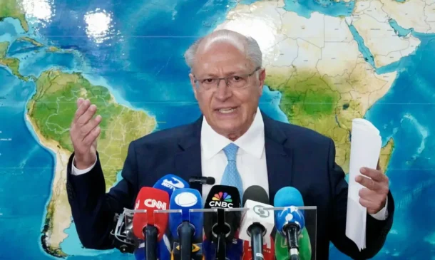 Geraldo Alckmin fala do tarifaço