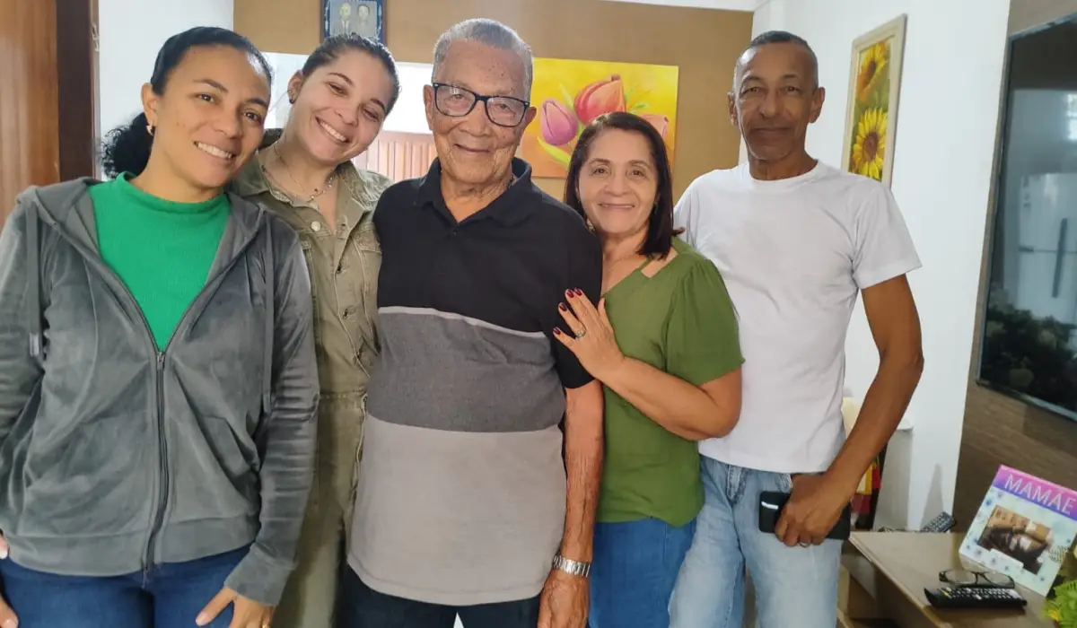 Seu Estevão faz 100 anos de vida