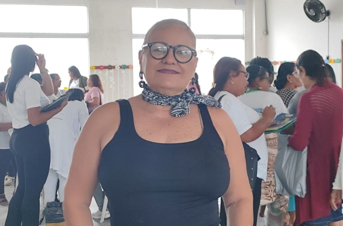 Tilda Brás centro de convivência Dona Zazinha