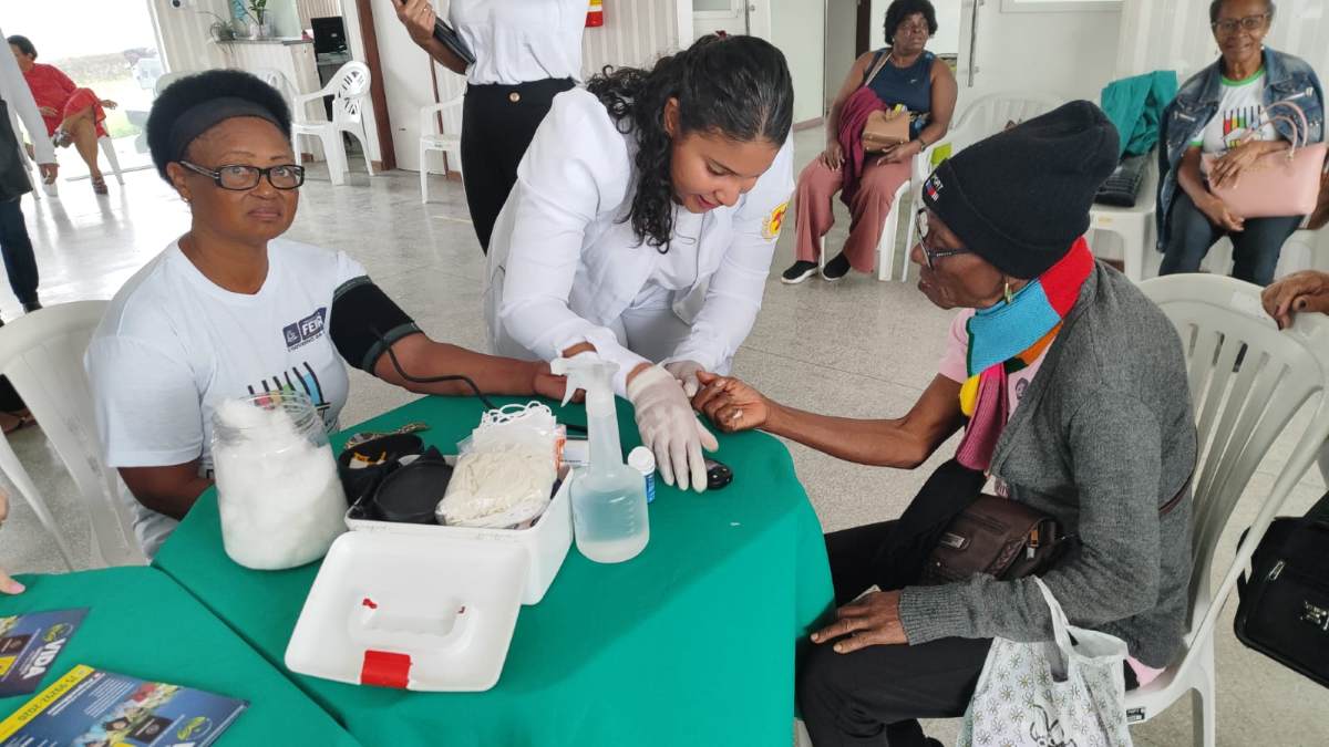 Tilda Brás centro de convivência Dona Zazinha