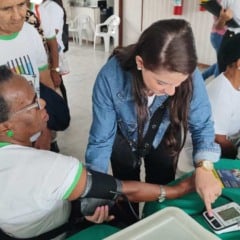 Tilda Brás centro de convivência Dona Zazinha