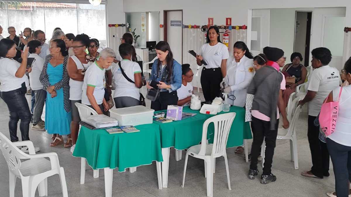 Tilda Brás centro de convivência Dona Zazinha