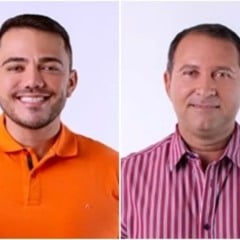 Vereadores Deusemar Reis Souza e Jurandy Pereira Bomfim