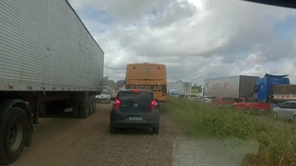 Acidente na BR-116 Norte