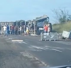 Acidente na BR-116 Norte