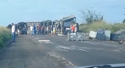Acidente na BR-116 Norte