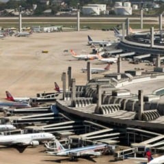 Aeroporto Galeão no Rio de Janeiro