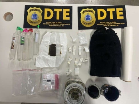 Apreensão drogas tráfico bairro Mangabeira