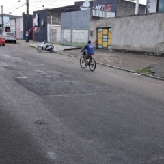 Avenida Fraga Maia, piso irregular