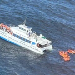 Catamarã colide com barco de pesca na Baía de Todos os Santos