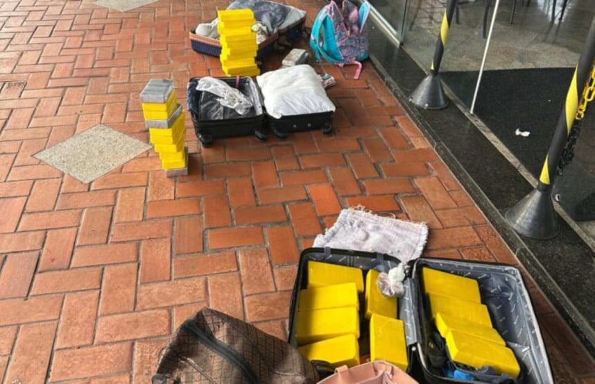 Cocaína interceptada pal Ficco Cocaína interceptada pal Ficco