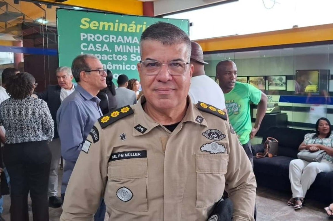 Coronel Michel Müller - comandante do CPRL