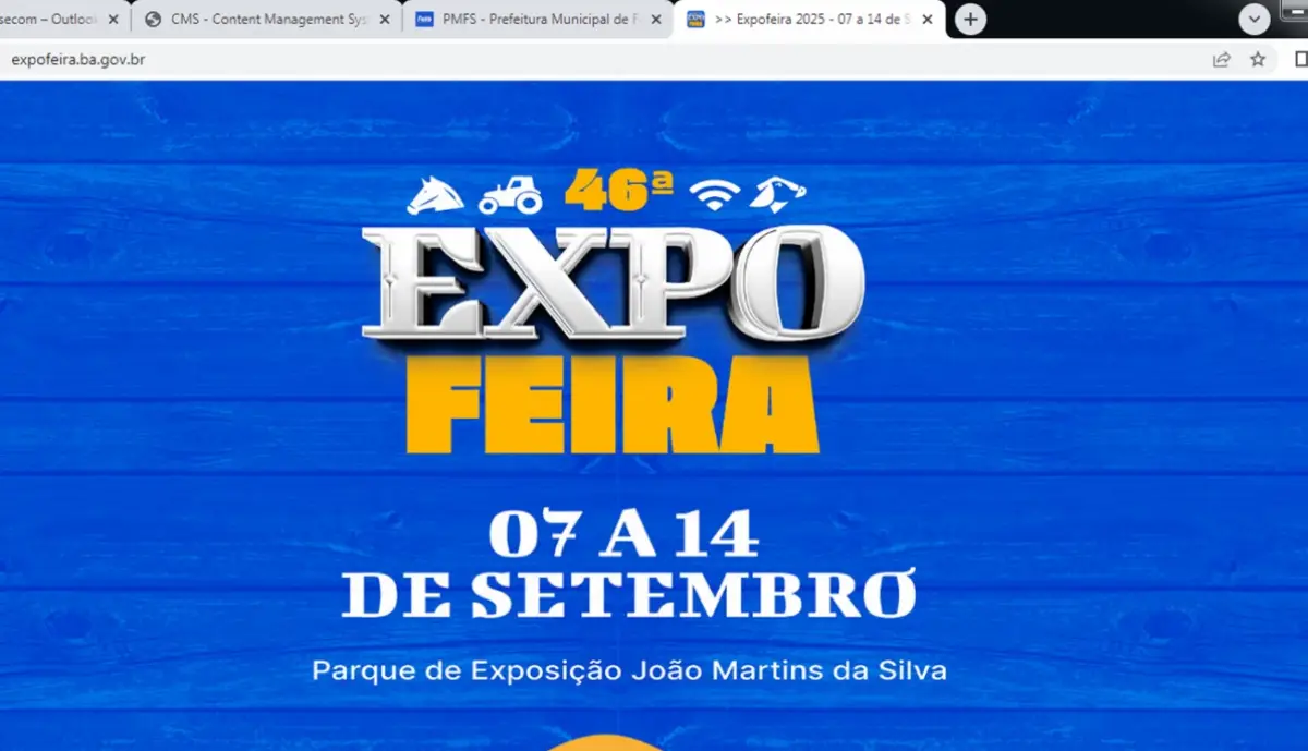 site da Expofeira 