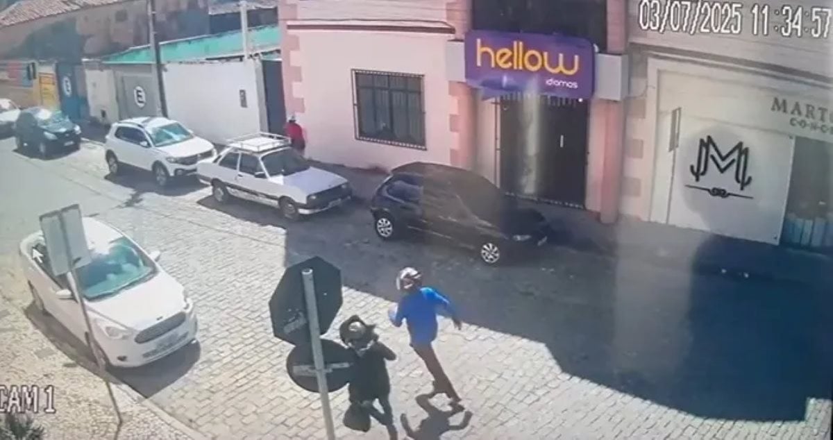 Imagens assalto de R$120 mil em ConceiÇão do Coité