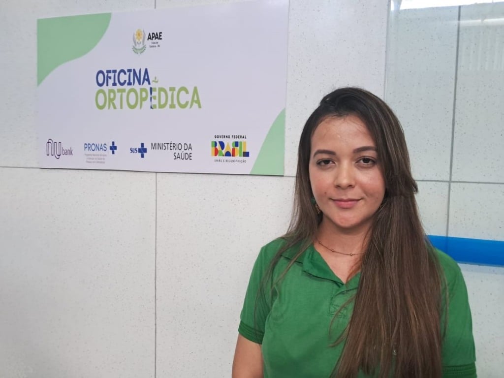 Hortência Magalhães, fisioterapeuta e coordenadora da Oficina Ortopédica da APAE