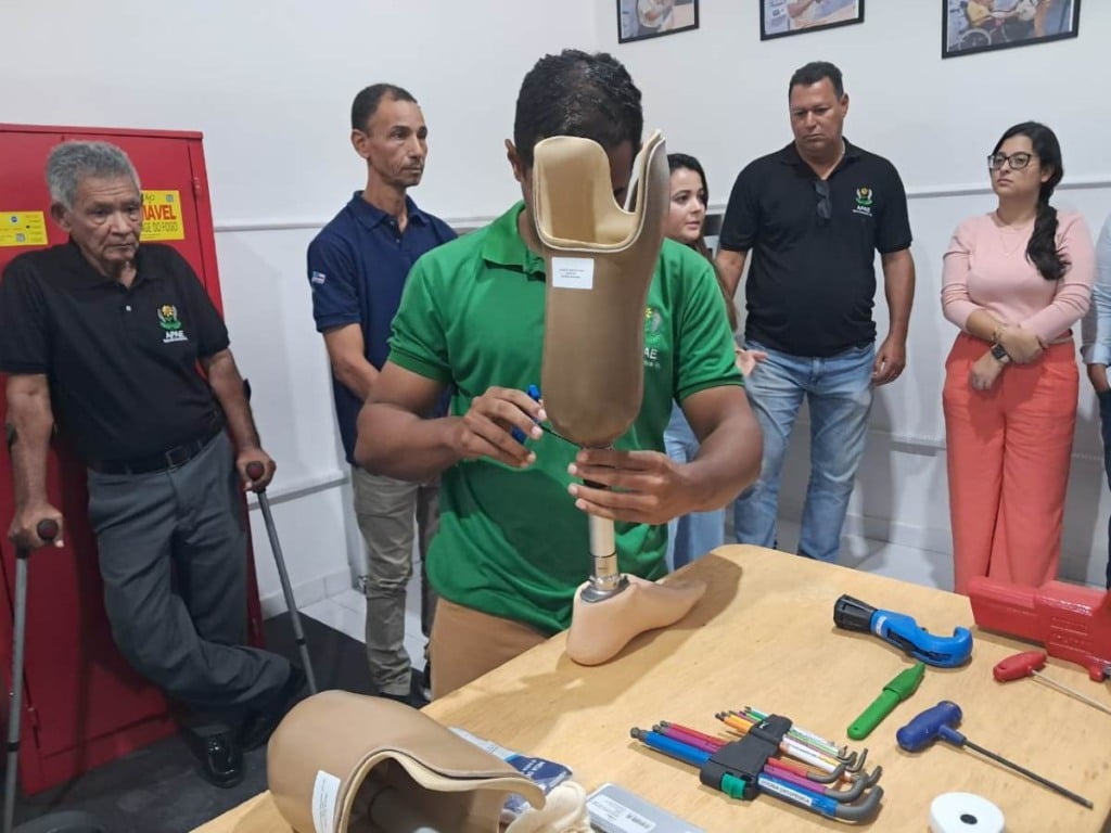 Inauguração da Oficina Ortopédica da APAE