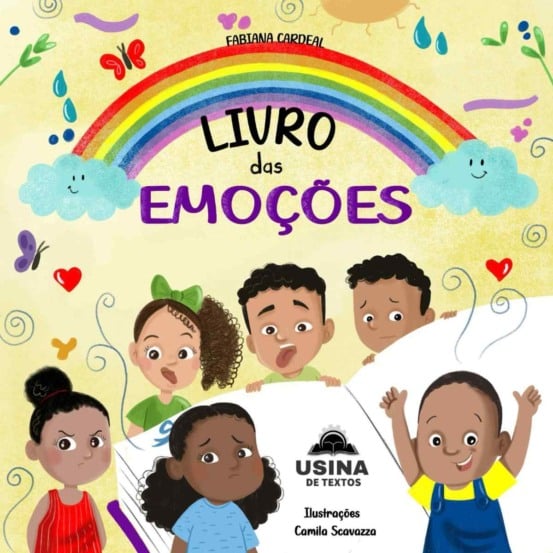 Livro das emoções da autora feirence Fabiana Cardeal
