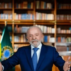 Lula faz pronunciamento na TV