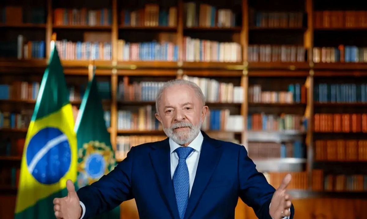 Lula faz pronunciamento na TV