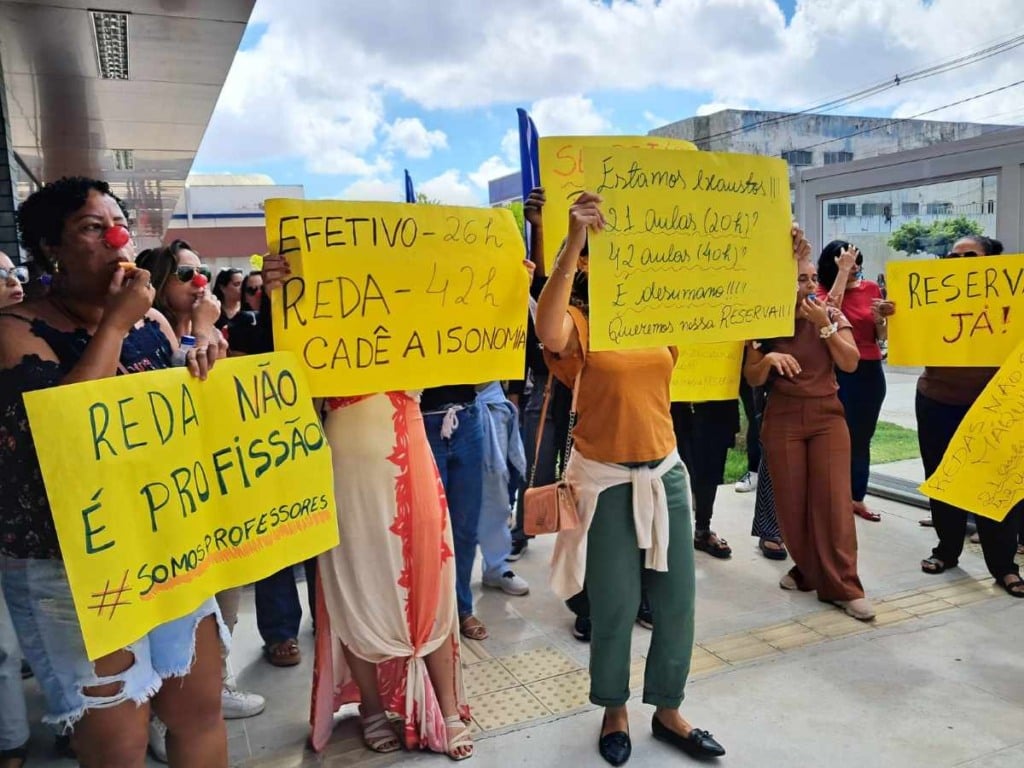 Manifestação de Professores