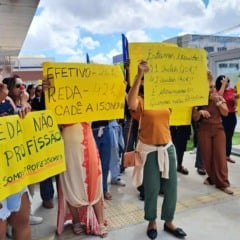 Manifestação de Professores