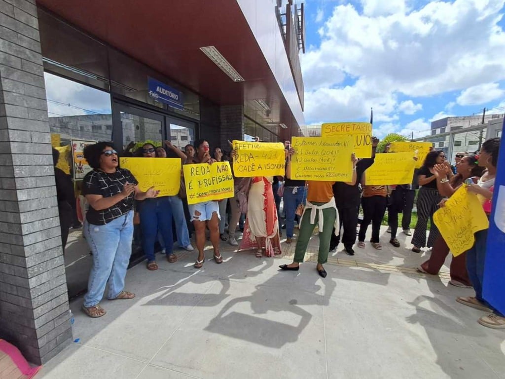 Manifestação de Professores