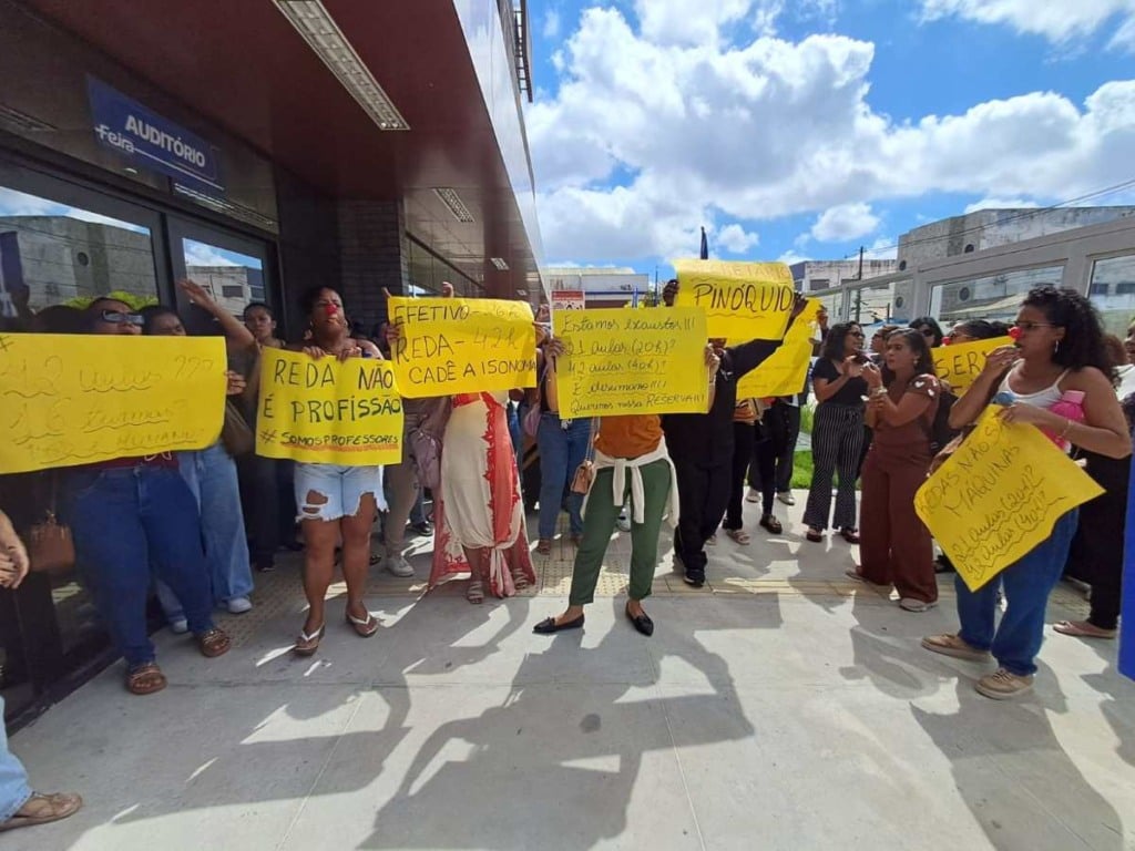 Manifestação de Professores