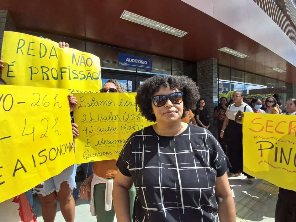 Manifestação de Professores