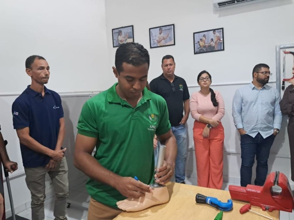 Inauguração da Oficina Ortopédica da APAE