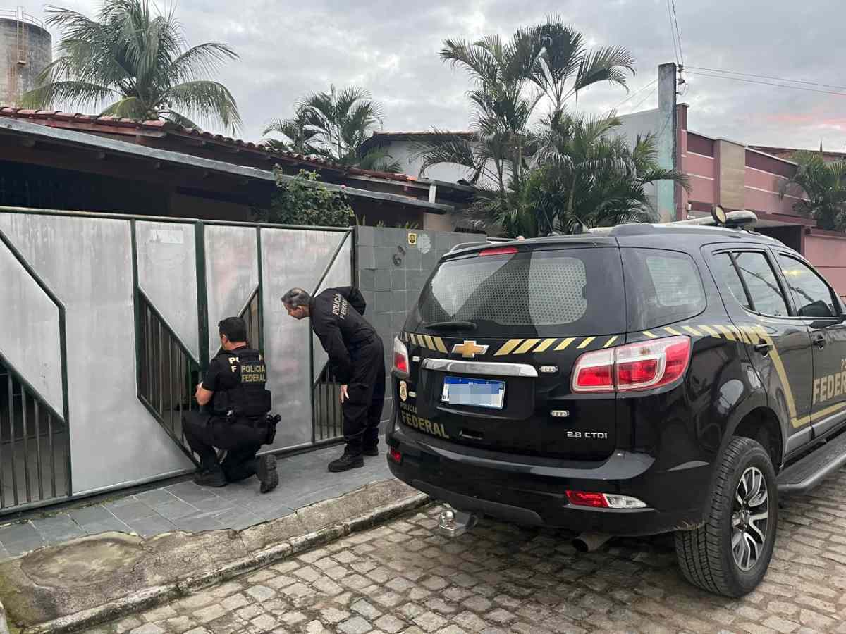 Operação da Polícia Federal em Serra Preta