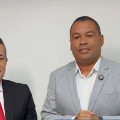 prefeito de Maragogipe, Valnicio Armede (PP), e do vice-prefeito Adhemar Novaes (PP)