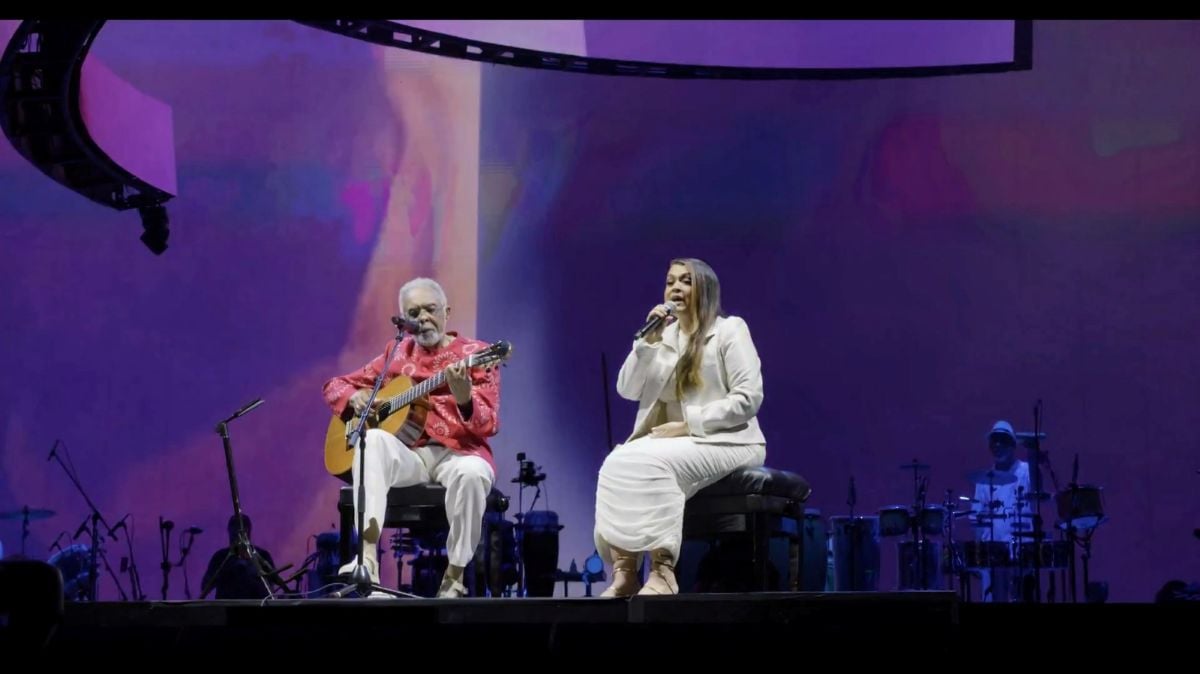 Preta Gil e Gilberto Gil