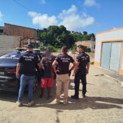 prisão de suspeito de estupro
