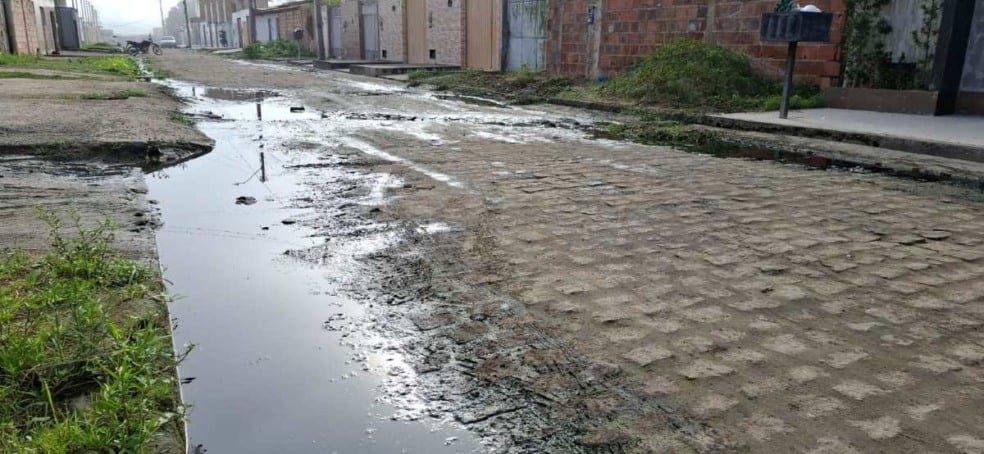 Rua Capucaia, bairro Conceição II
