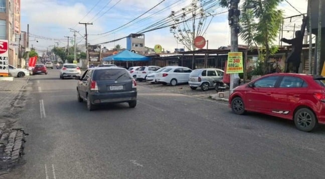 Poluição sonora na Rua Senador Quintino