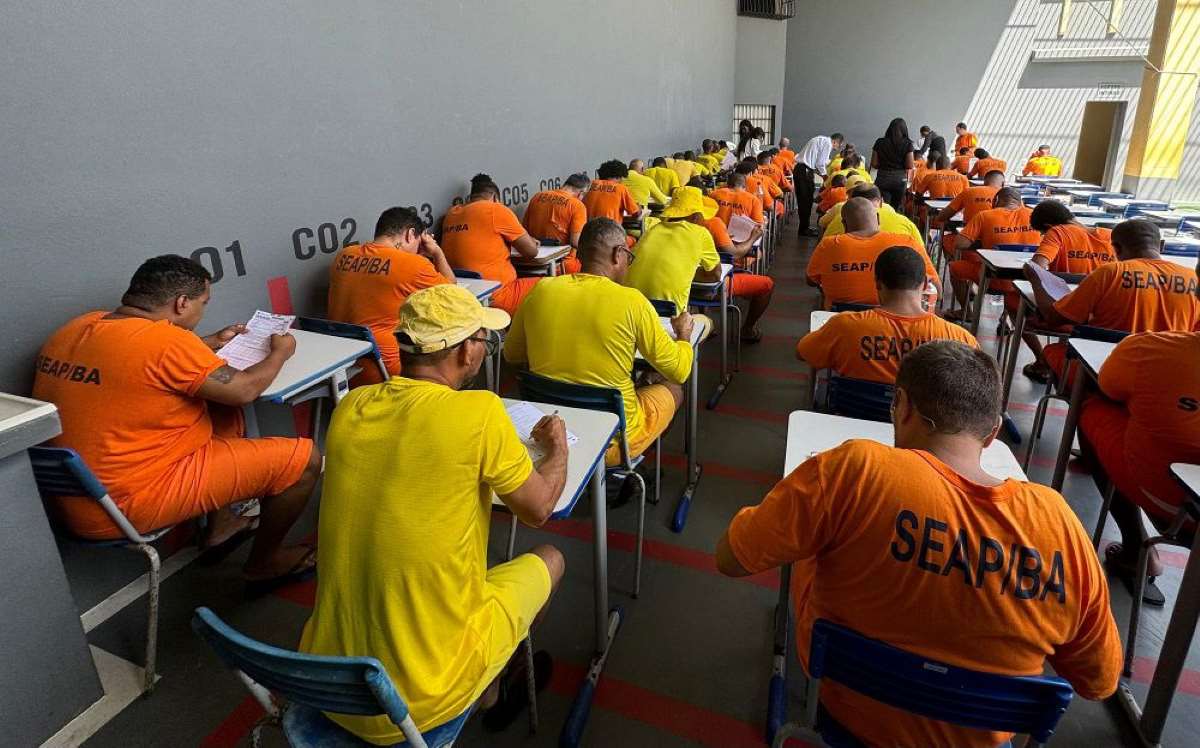 Número de apenados inscritos no Encceja pela Seap cresce 129% em quatro anos