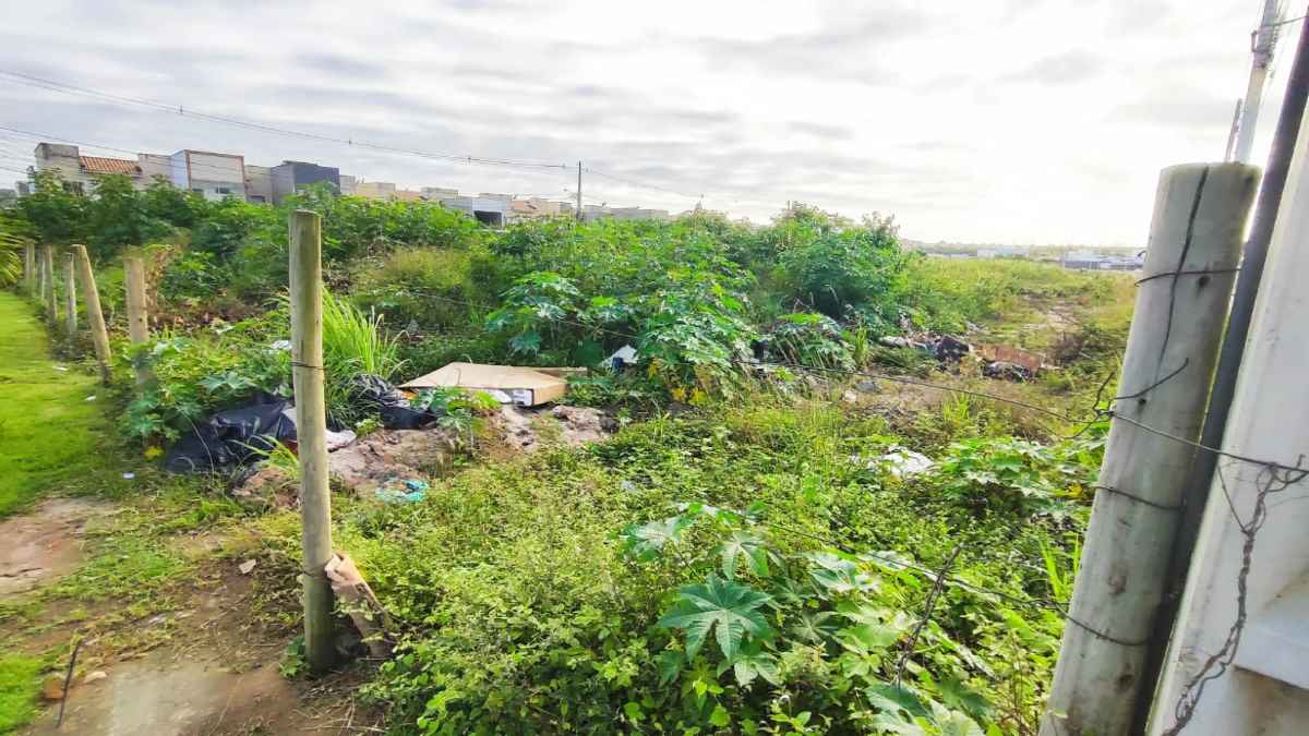 Terreno baldio construtora bairro Papagaio