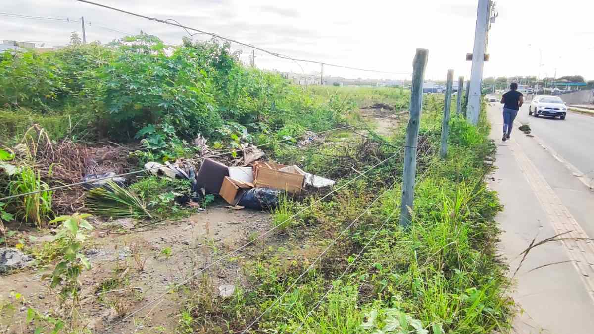 Terreno baldio construtora bairro Papagaio