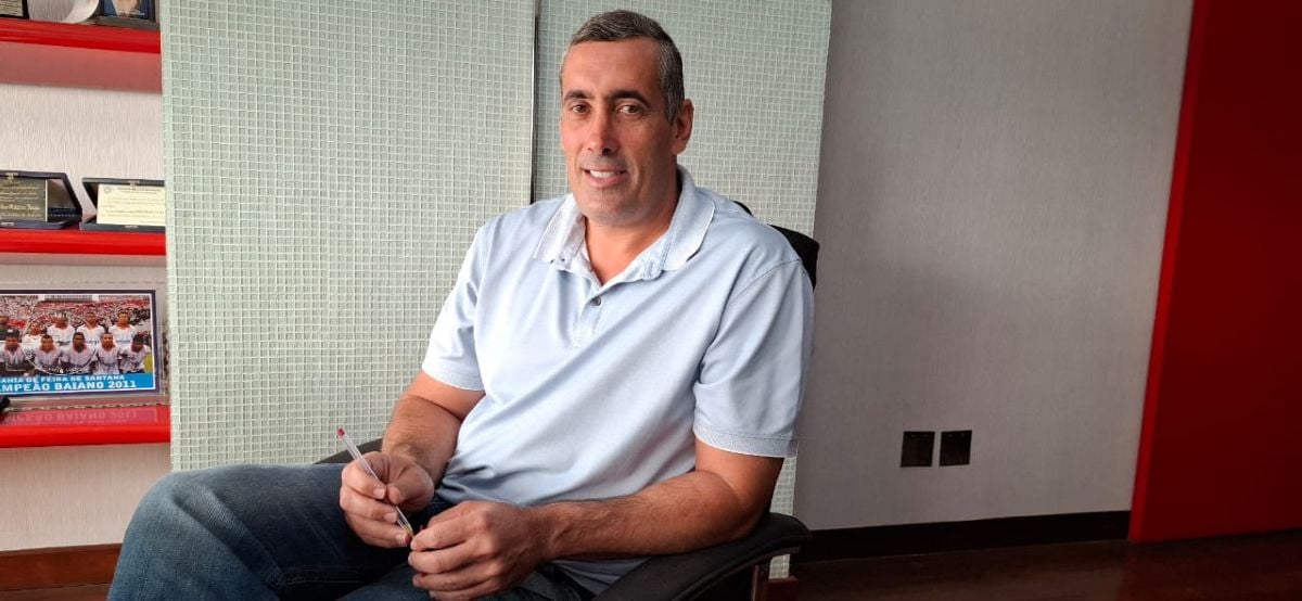 Thiago Souza, presidente do Bahia de Feira