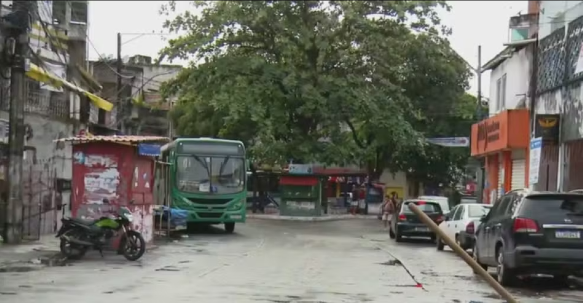 Troca de tiros no bairro Engomadeira em Salvador