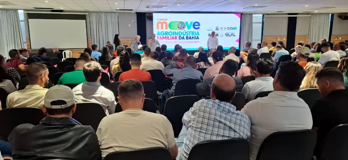 Move traz 80 agroindústrias baianas a Feira de Santana para discutir ampliação de mercado para produtor rural