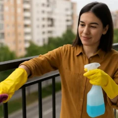 6 truques para limpar grades da varanda sem esforço