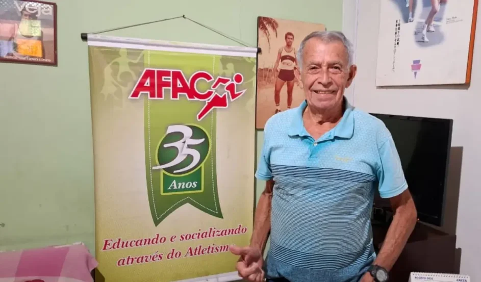 Antônio Carlos Rocha do atletismo de Feira Antônio Carlos Rocha do atletismo de Feira