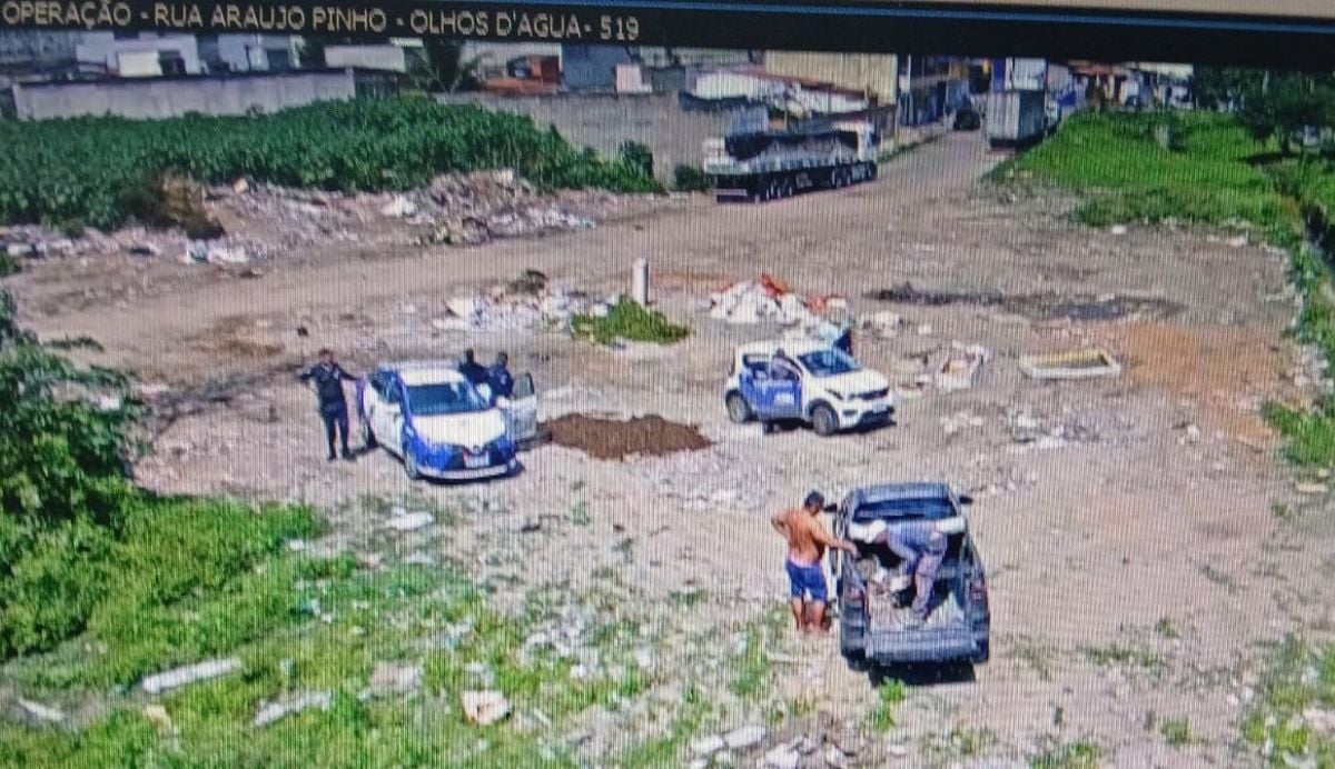 Apreensão Descarte Irregular de lixo