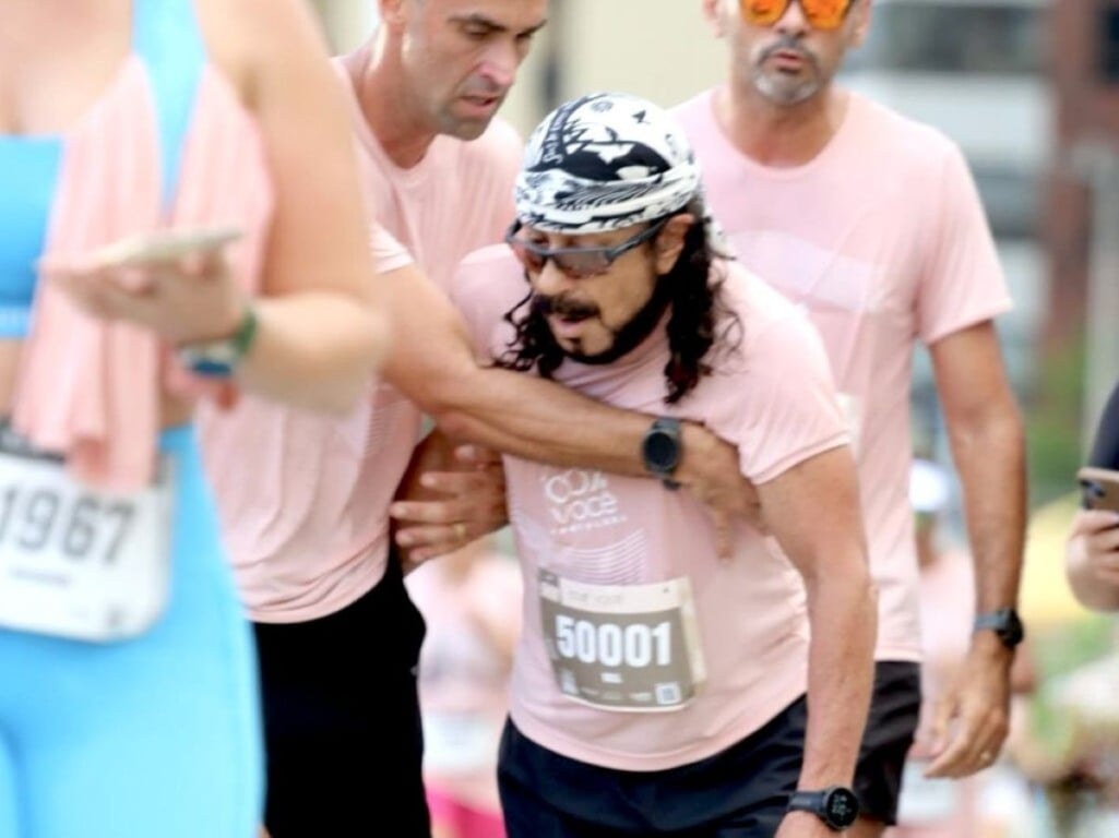 Bell Marques passa mal durante corrida em Fortaleza