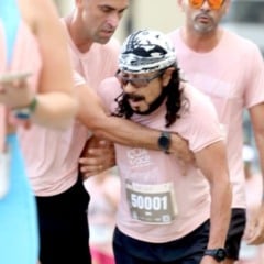 Bell Marques passa mal durante corrida em Fortaleza